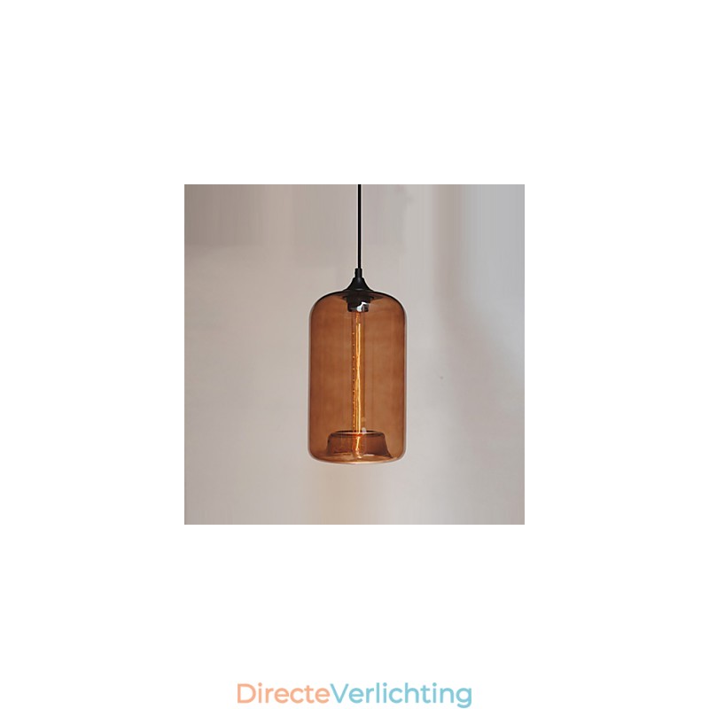 Flesontwerp Hanglamp 1 Licht Minimalistisch IJzeren Schilderij