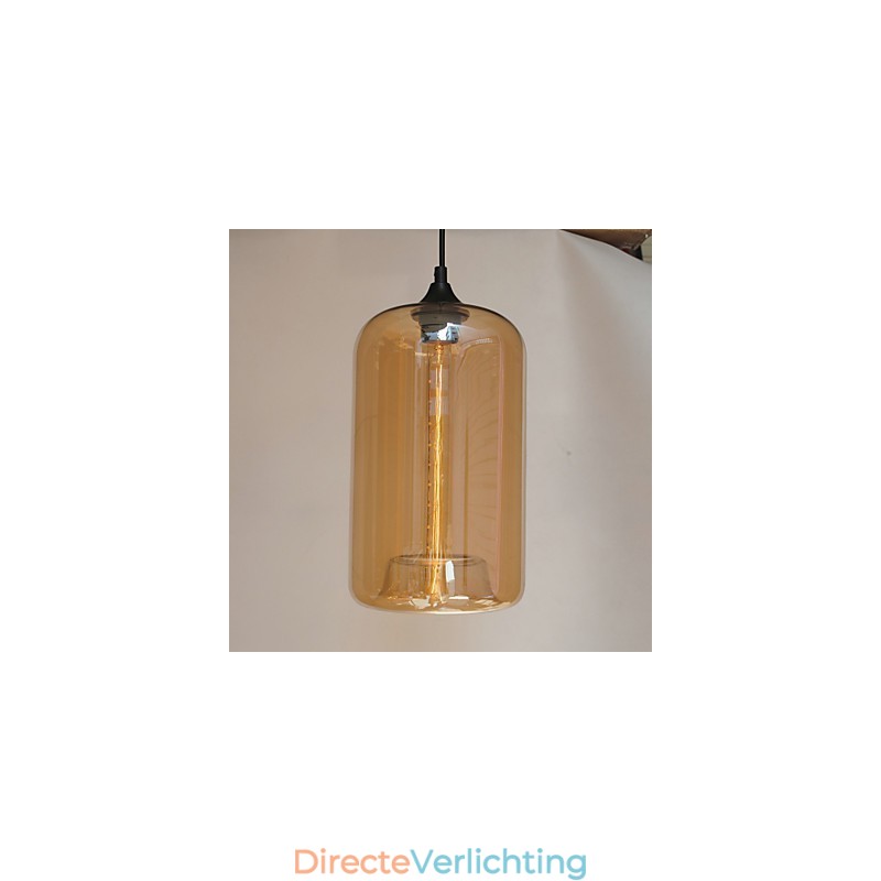 Flesontwerp Hanglamp 1 Licht Minimalistisch IJzeren Schilderij