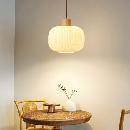 Japanse houten hanglamp glazen lantaarn hanglamp Japanse houten hanglamp glazen lantaarn hanglamp