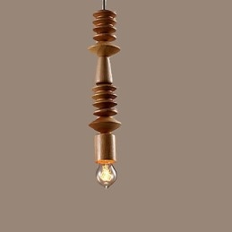 Kroonluchter Mini Stijl Traditioneel Klassiek Hout Bamboe