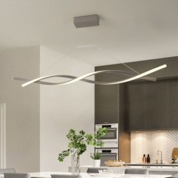 Moderne hanglamp Twist Design Hanglamp Eetkamer