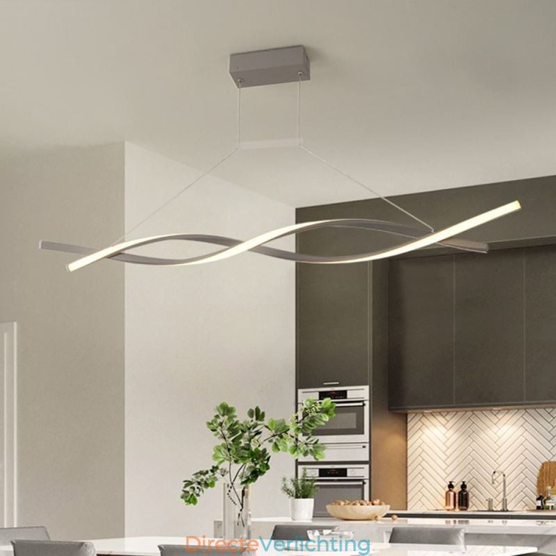 Moderne hanglamp Twist Design Hanglamp Eetkamer