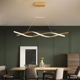 Moderne hanglamp Twist Design Hanglamp Eetkamer