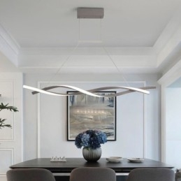 Moderne hanglamp Twist Design Hanglamp Eetkamer