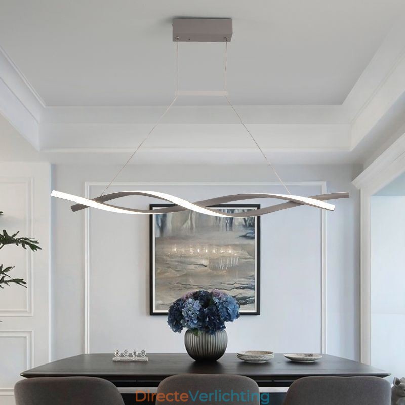 Moderne hanglamp Twist Design Hanglamp Eetkamer