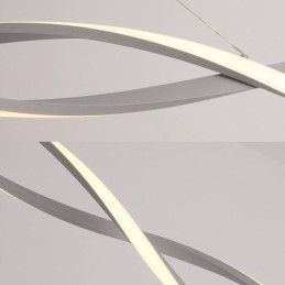 Moderne hanglamp Twist Design Hanglamp Eetkamer