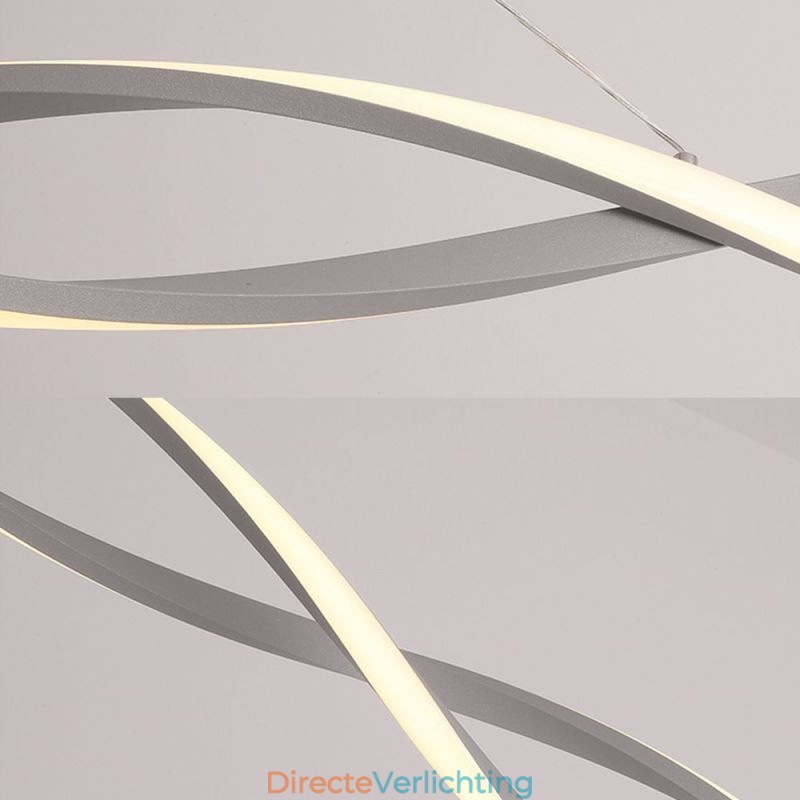 Moderne hanglamp Twist Design Hanglamp Eetkamer