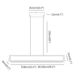 Moderne boek hanglamp hanglamp woonkamer