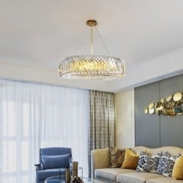 Europese hanglamp ronde glazen decoratie hanglamp