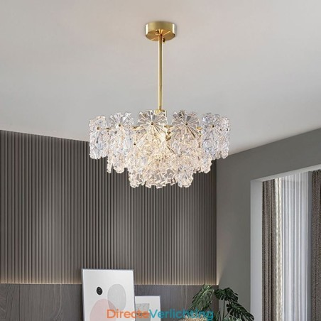 Luxe hanglamp Woondecoratie Glazen kroonluchter Woonkamer Luxe hanglamp Woondecoratie Glazen kroonluchter Woonkamer