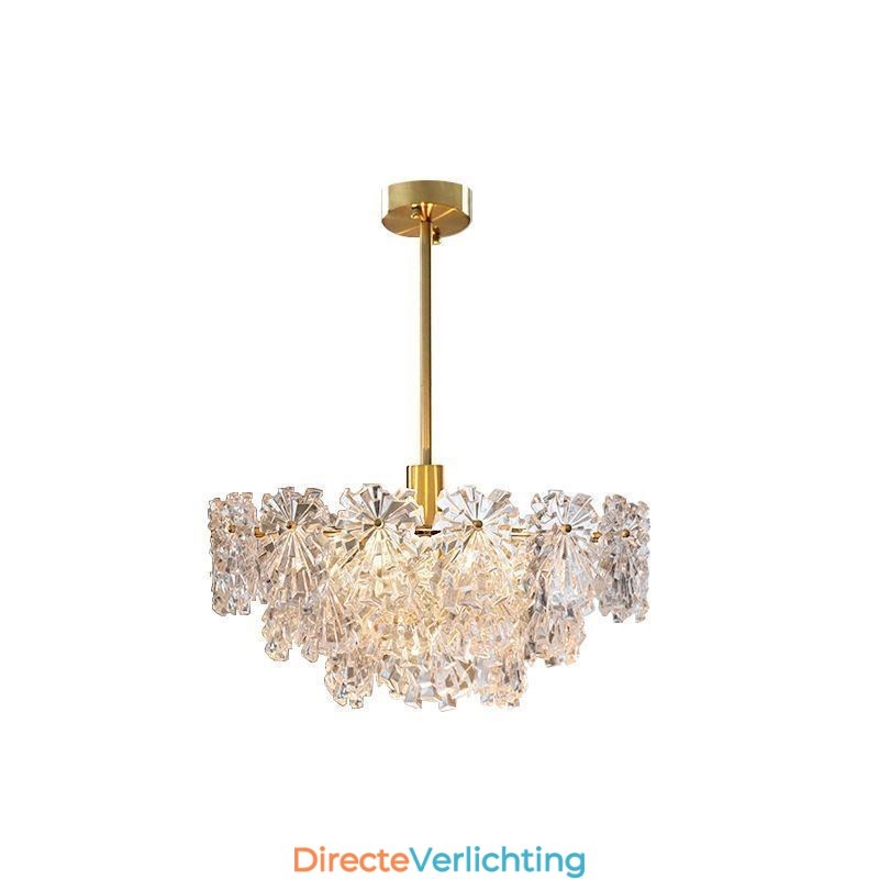 Luxe hanglamp Woondecoratie Glazen kroonluchter Woonkamer