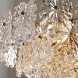 Luxe hanglamp Woondecoratie Glazen kroonluchter Woonkamer