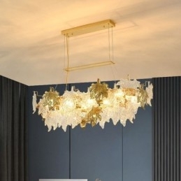 Esdoornblad Hanglamp Woondecoratie Glasverlichting