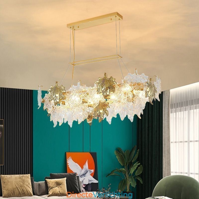 Esdoornblad Hanglamp Woondecoratie Glasverlichting