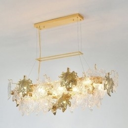 Esdoornblad Hanglamp Woondecoratie Glasverlichting
