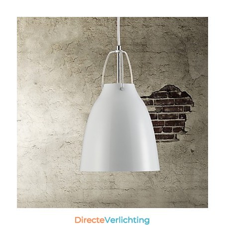 Moderne en gecontracteerde hanglamp met 1 licht van metaal