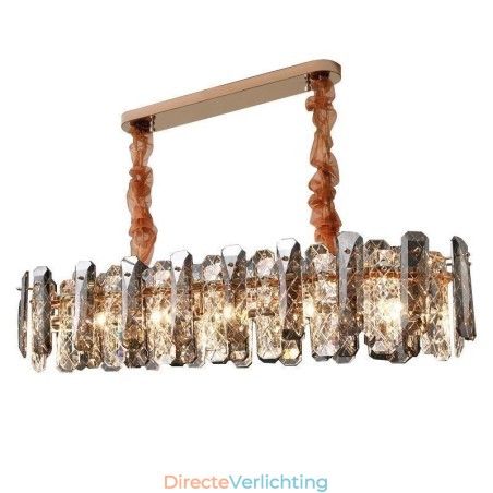 Moderne glazen hanglamp Luxe hangende verlichtingsarmatuur Eetkamer