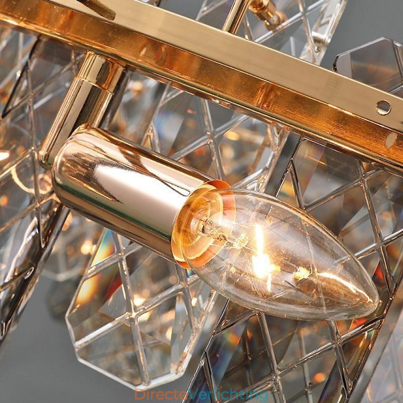 Moderne glazen hanglamp Luxe hangende verlichtingsarmatuur Eetkamer