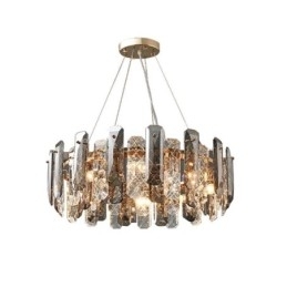 Europese glazen hanglamp luxe hanglamp