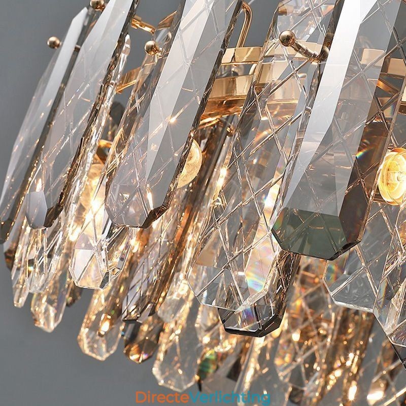 Europese glazen hanglamp luxe hanglamp