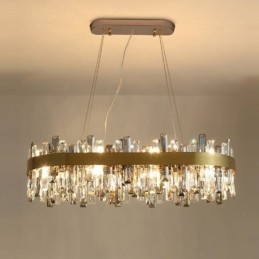 Licht Luxe Kroonluchter Post Moderne Glazen Hanglamp