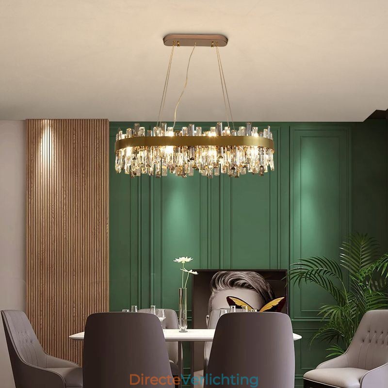 Licht Luxe Kroonluchter Post Moderne Glazen Hanglamp
