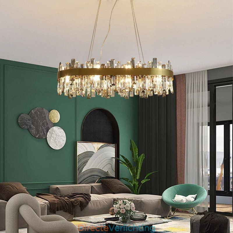 Licht Luxe Kroonluchter Post Moderne Glazen Hanglamp