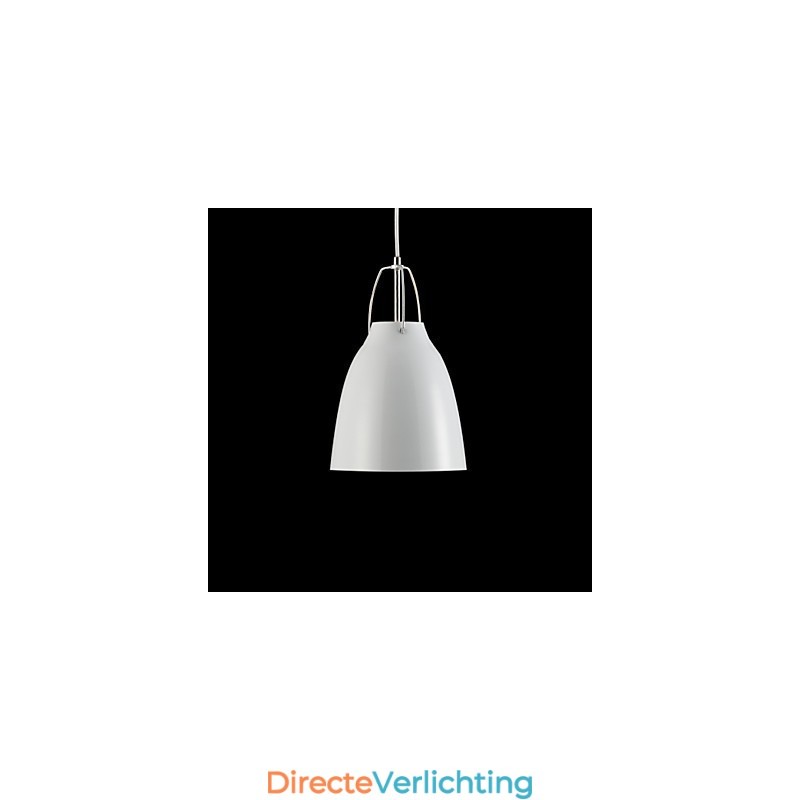 Moderne en gecontracteerde hanglamp met 1 licht van metaal