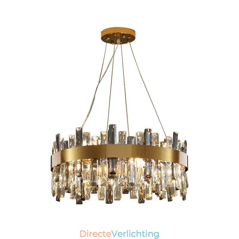 Luxe glazen kroonluchter Europese stijl hanglamp woonkamer