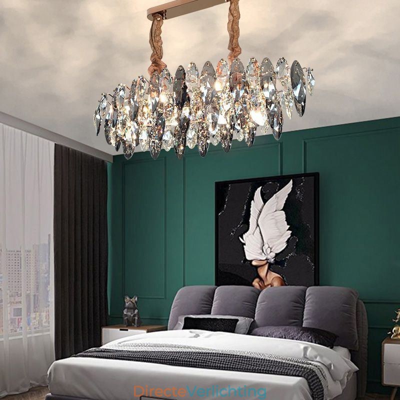 Licht Luxe Hanglamp Woondecoratie Glazen Kroonluchter Woonkamer