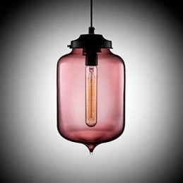 Flesontwerp Hanglamp 1 Licht Minimalistisch IJzeren Schilderij