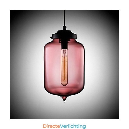 Flesontwerp Hanglamp 1 Licht Minimalistisch IJzeren Schilderij Flesontwerp Hanglamp 1 Licht Minimalistisch IJzeren Schilderij