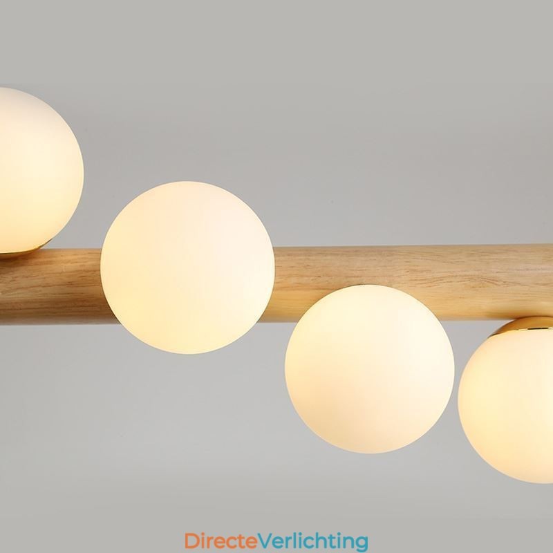 Magic Bean Hanglamp Houten Strip Hanglamp