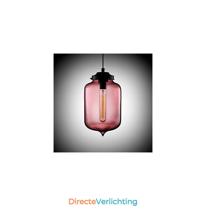 Flesontwerp Hanglamp 1 Licht Minimalistisch IJzeren Schilderij