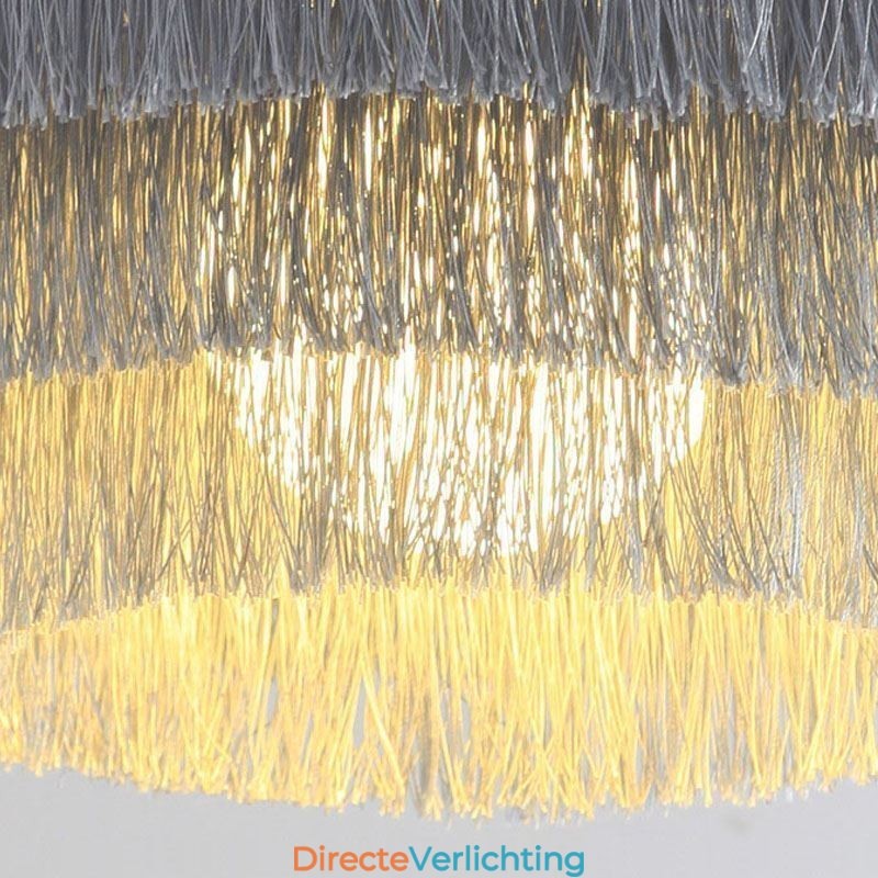 Nordic decoratieve hanglamp warme romantische kwast kroonluchter creatieve hanglamp