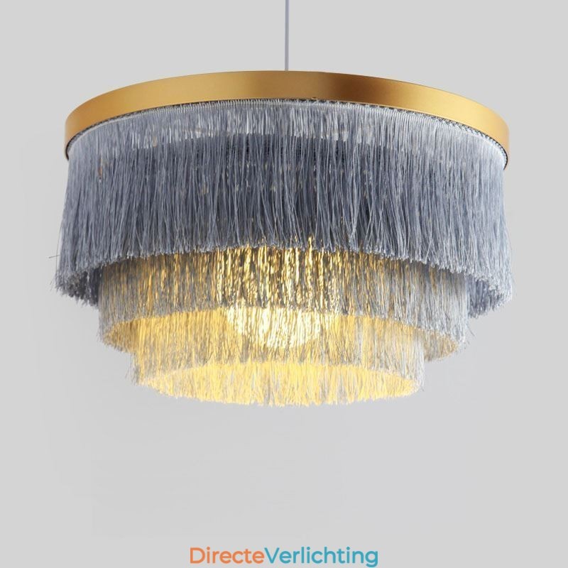 Nordic decoratieve hanglamp warme romantische kwast kroonluchter creatieve hanglamp
