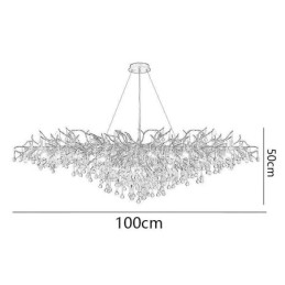 Luxe Kristallen Kroonluchter Goud Modern Plafond Hanglamp Eetkamer