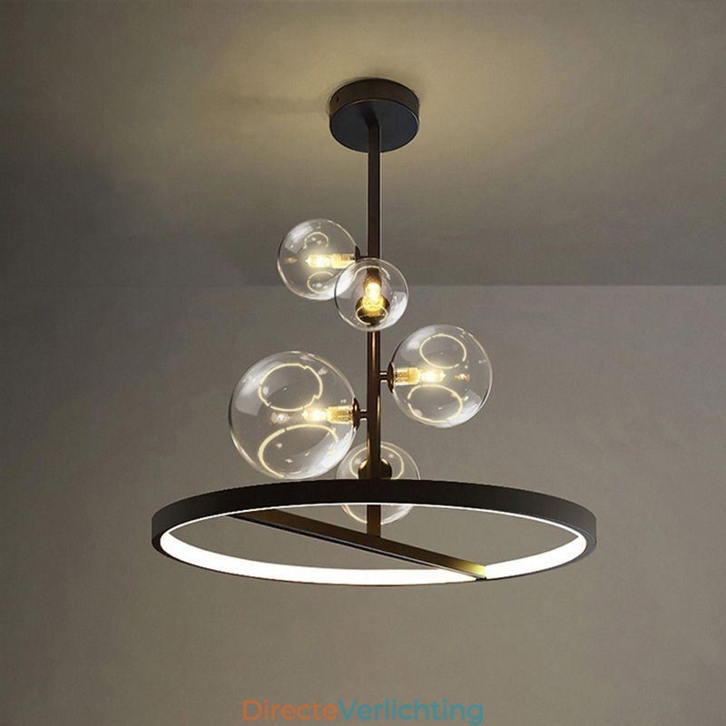 Moderne hanglampen armatuur kroonluchter glazen bubbel hanglamp