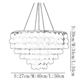 Capiz Shell Hanglamp Natuurlijke Hangende Ronde Gelaagde Kroonluchter
