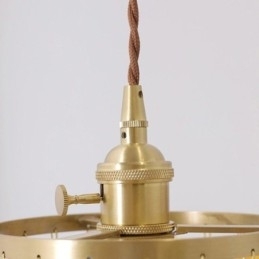 Moderne klassieke kroonluchter witte schelp kap hanglamp plafond