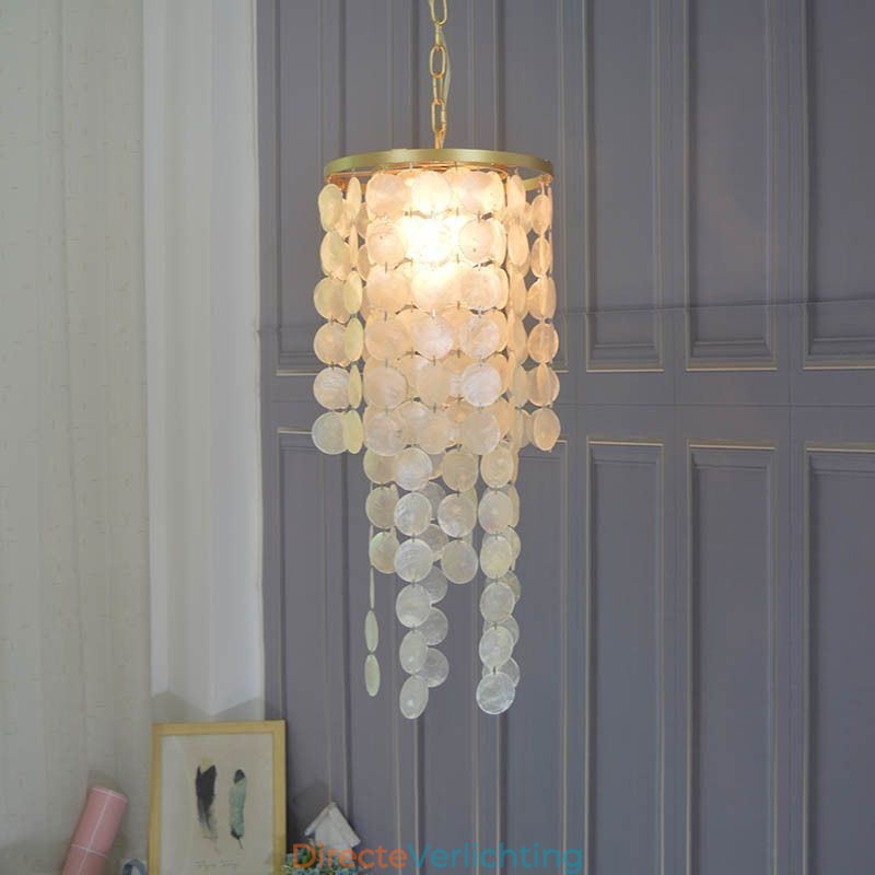 Hedendaagse schelpen hangende plafondverlichting