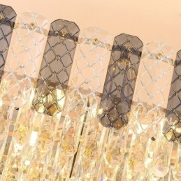 Moderne kristallen hanglamp Luxe ovale hanglamp