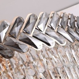 Kristallen hanglamp goud plafondlamp armatuur