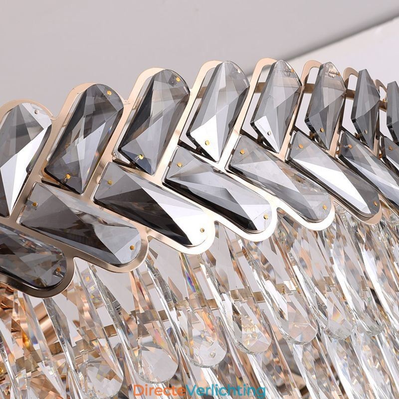 Kristallen hanglamp goud plafondlamp armatuur