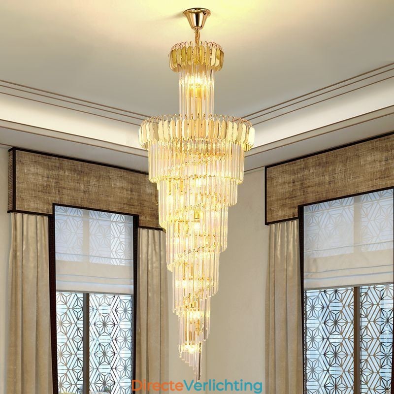 Fonkelende hanglamp grote plafondlamp