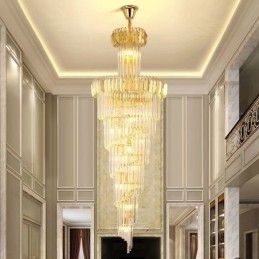 Fonkelende hanglamp grote plafondlamp