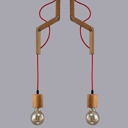 Kroonluchter Mini Stijl Modern Hedendaags Hout Bamboe