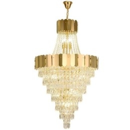 Europese Kristallen Hanglamp Conische Hanglamp