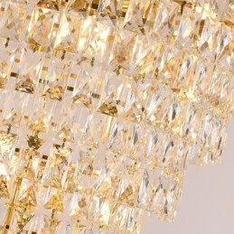 Europese Kristallen Hanglamp Conische Hanglamp
