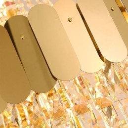 Europese Kristallen Hanglamp Conische Hanglamp